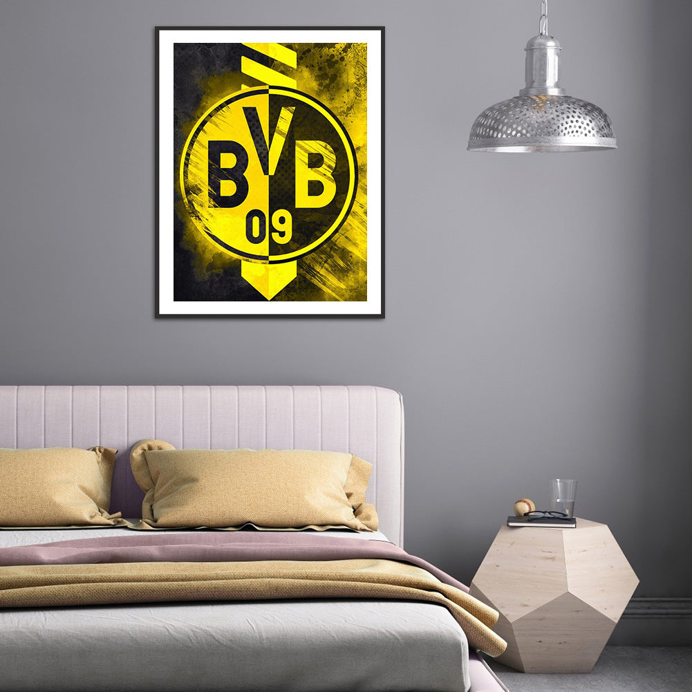 Team Badge - Full Round Drill Diamond Painting 30*40CM