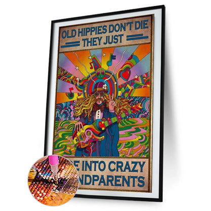 Retro Singer - Full Round Drill Diamond Painting 40*60CM
