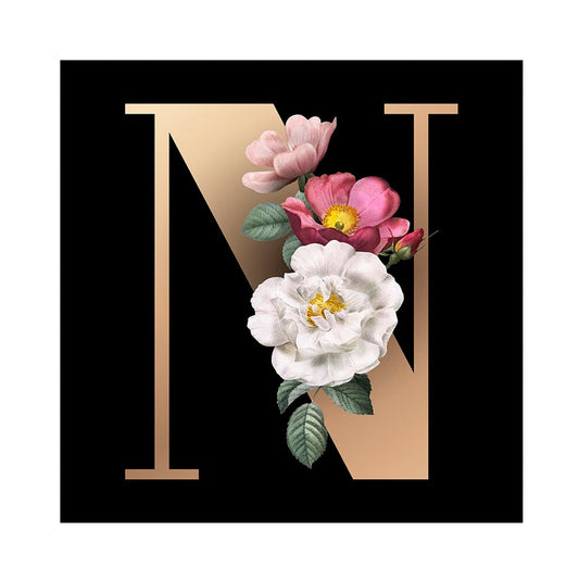 Letter - Full Round Drill Diamond Painting 30*30CM