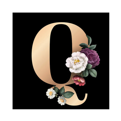 Letter - Full Round Drill Diamond Painting 30*30CM