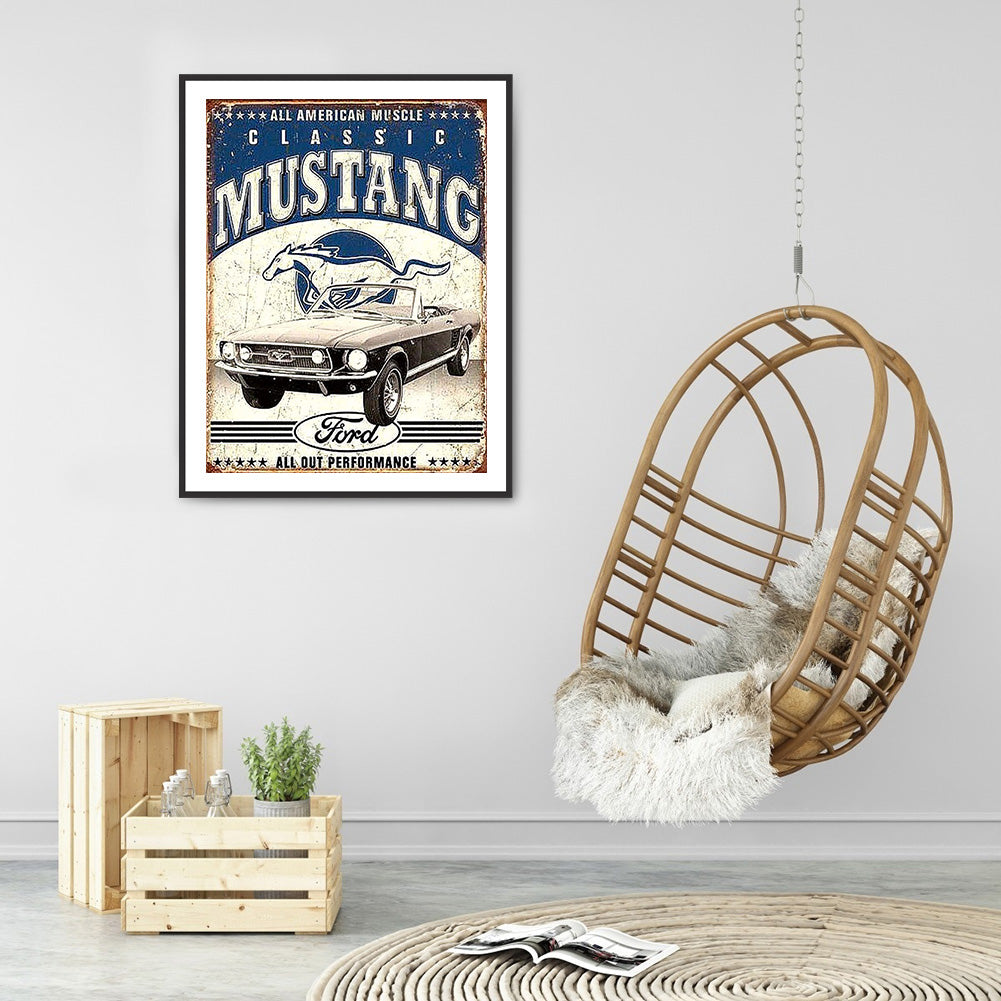 Letters - Full Round Drill Diamond Painting 30*40CM