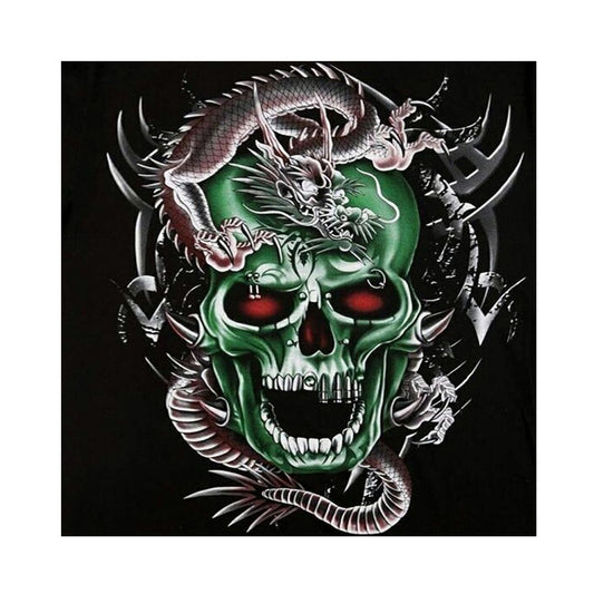 Skull Dragon - Full Square Drill Diamond Painting 30*30CM