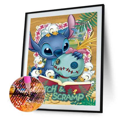 Stitch - Full Round Drill Diamond Painting 30*40CM