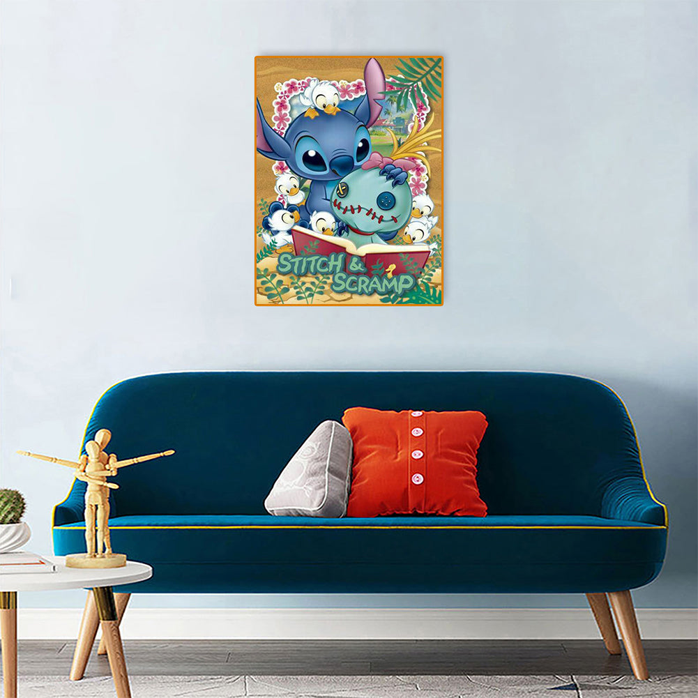 Stitch - Full Round Drill Diamond Painting 30*40CM