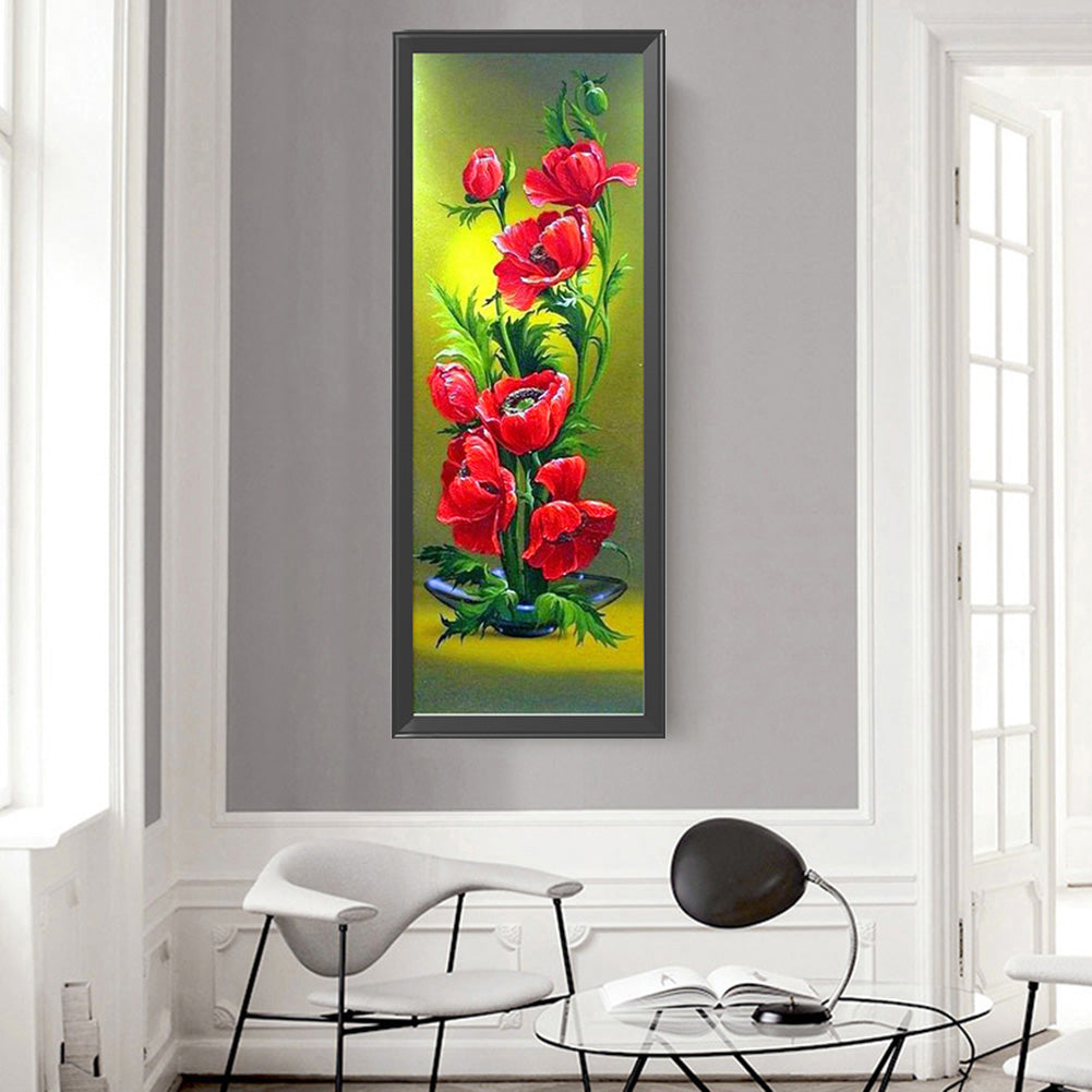 Flower Fruit - Full Round Drill Diamond Painting 30*60CM