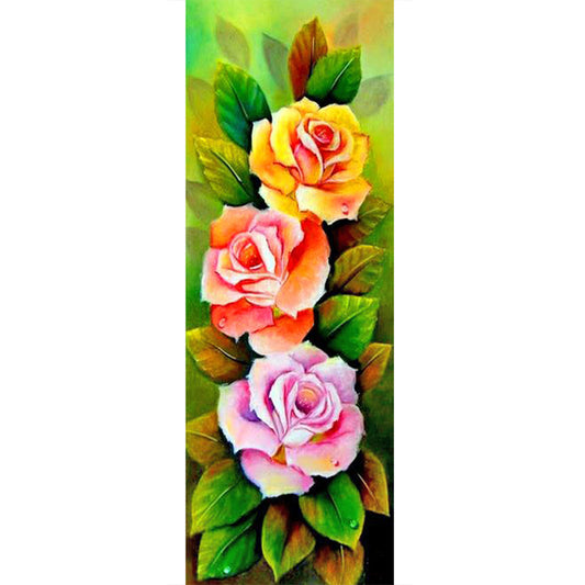 Flower Fruit - Full Round Drill Diamond Painting 30*60CM