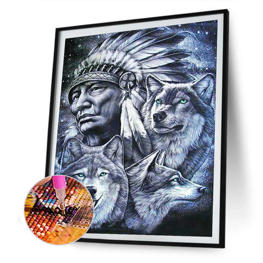 Animal Nation - Full Round Drill Diamond Painting 50*60CM