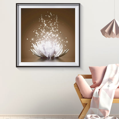 Lotus - Full Round Drill Diamond Painting 30*30CM