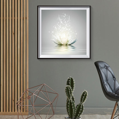 Lotus - Full Round Drill Diamond Painting 30*30CM