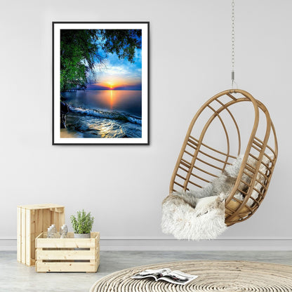 Sunrise Sunset - Full Round Drill Diamond Painting 30*40CM