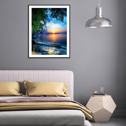 Sunrise Sunset - Full Round Drill Diamond Painting 30*40CM