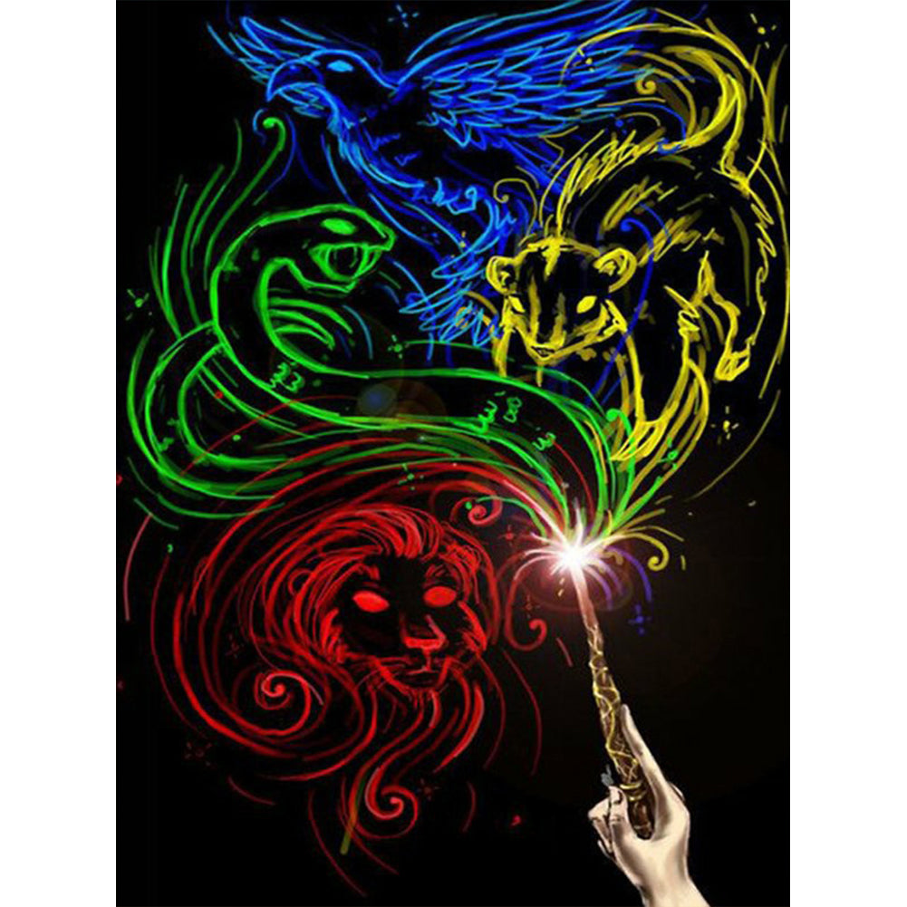 Animal - Full Round Drill Diamond Painting 30*40CM