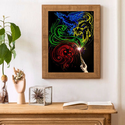 Animal - Full Round Drill Diamond Painting 30*40CM