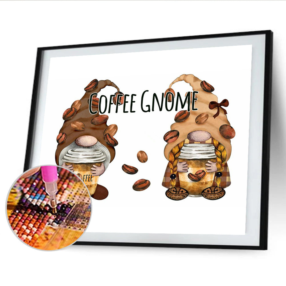 Goblin Coffee - Full Round Drill Diamond Painting 50*40CM