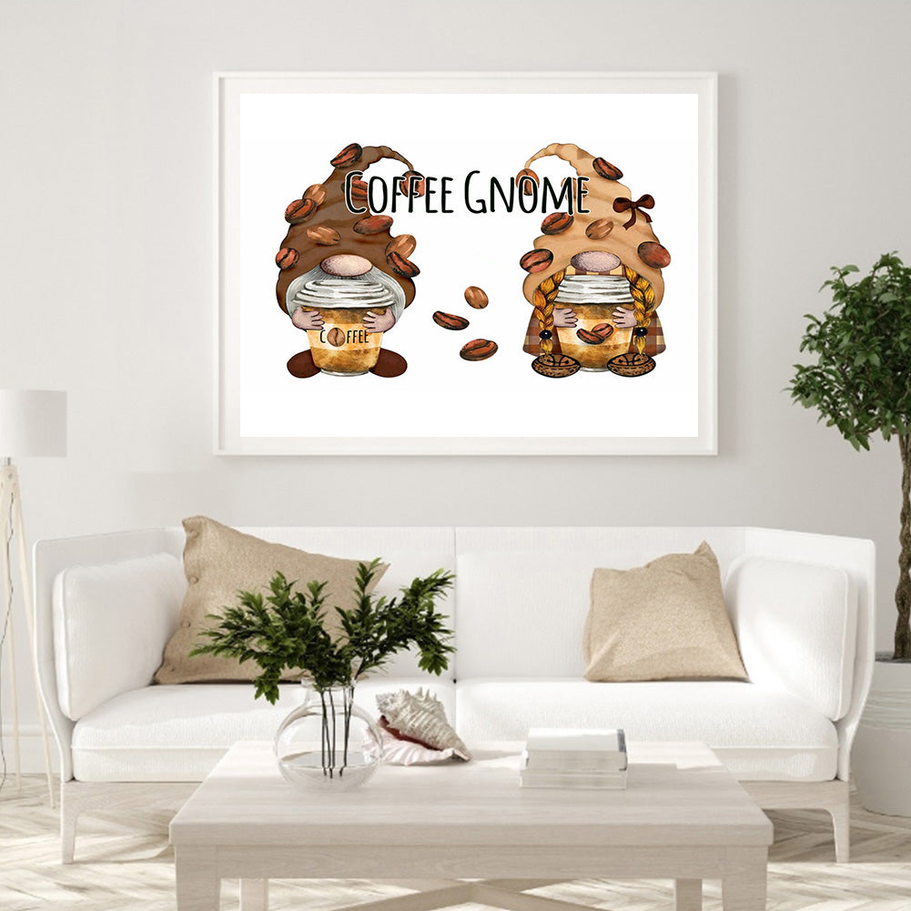 Goblin Coffee - Full Round Drill Diamond Painting 50*40CM