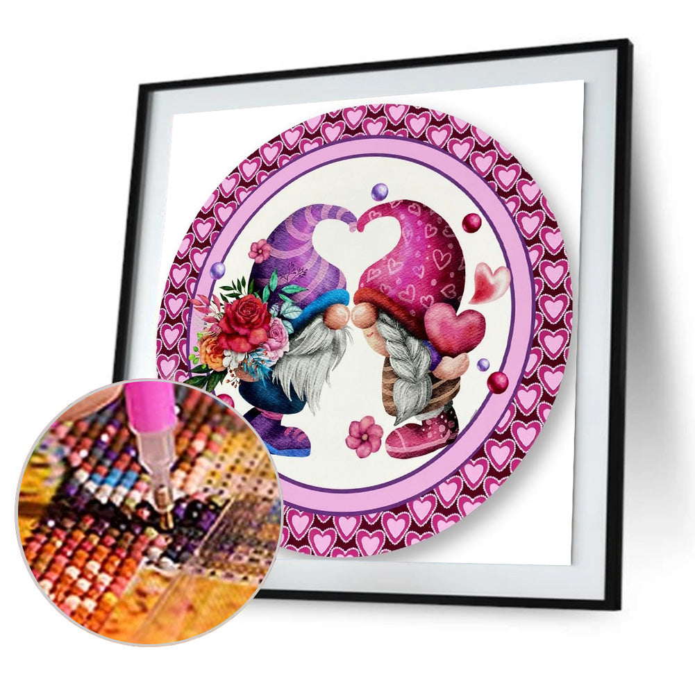 Valentines Day - Full Round Drill Diamond Painting 30*30CM