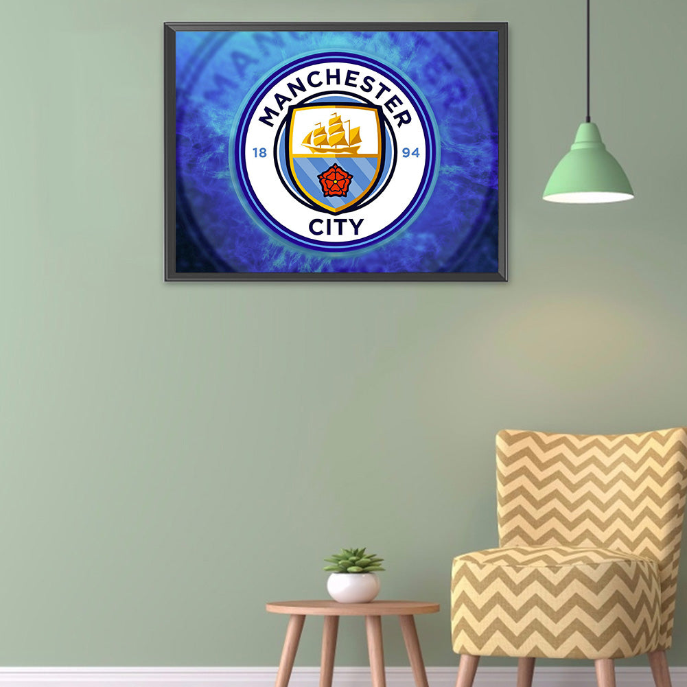 Team Emblem - Full Round Drill Diamond Painting 40*30CM