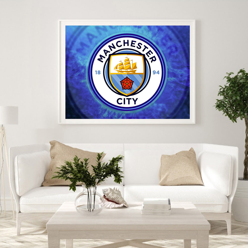 Team Emblem - Full Round Drill Diamond Painting 40*30CM