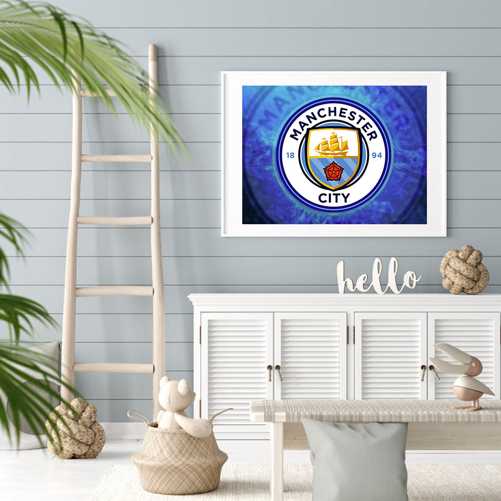 Team Emblem - Full Round Drill Diamond Painting 40*30CM