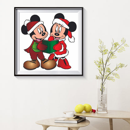 Cartoon Mouse - Full Round Drill Diamond Painting 50*50CM