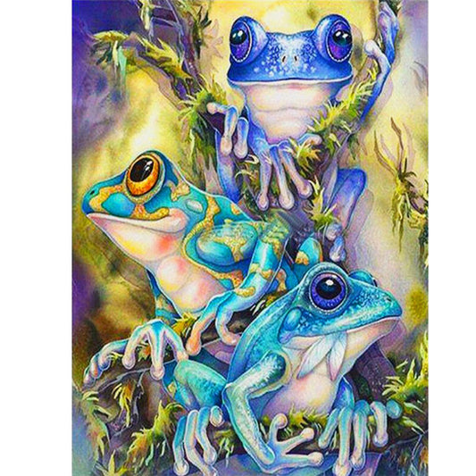 Frog - Full Round Drill Diamond Painting 50*60CM