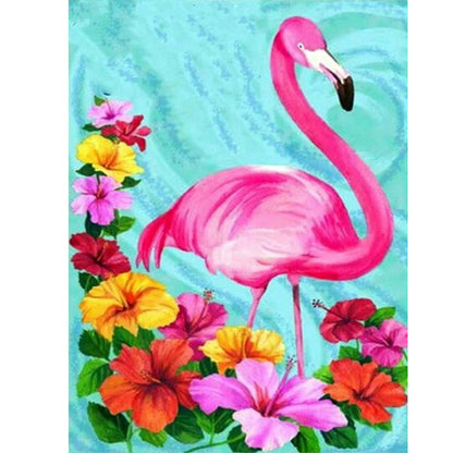 Flamingo - Full Round Drill Diamond Painting 50*60CM