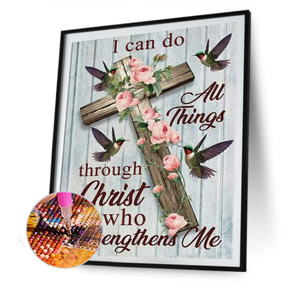 Letters - Full Round Drill Diamond Painting 30*40CM