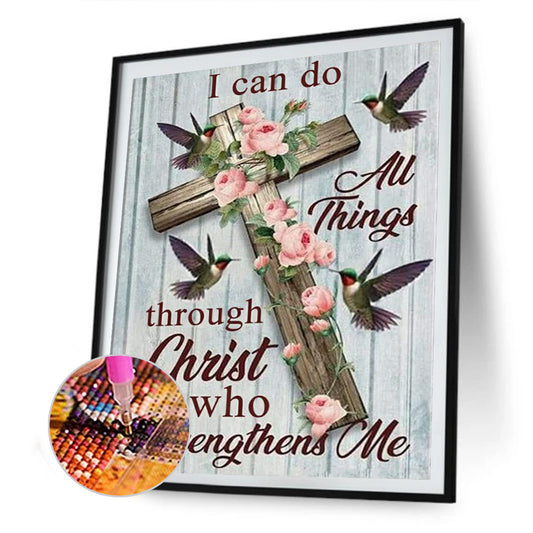 Letters - Full Round Drill Diamond Painting 30*40CM