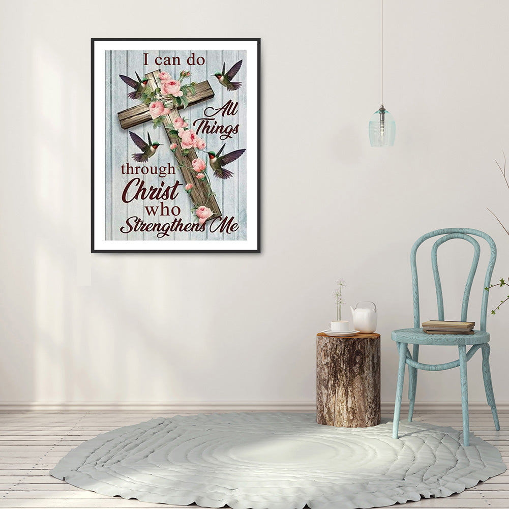 Letters - Full Round Drill Diamond Painting 30*40CM