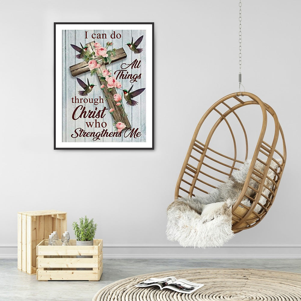 Letters - Full Round Drill Diamond Painting 30*40CM