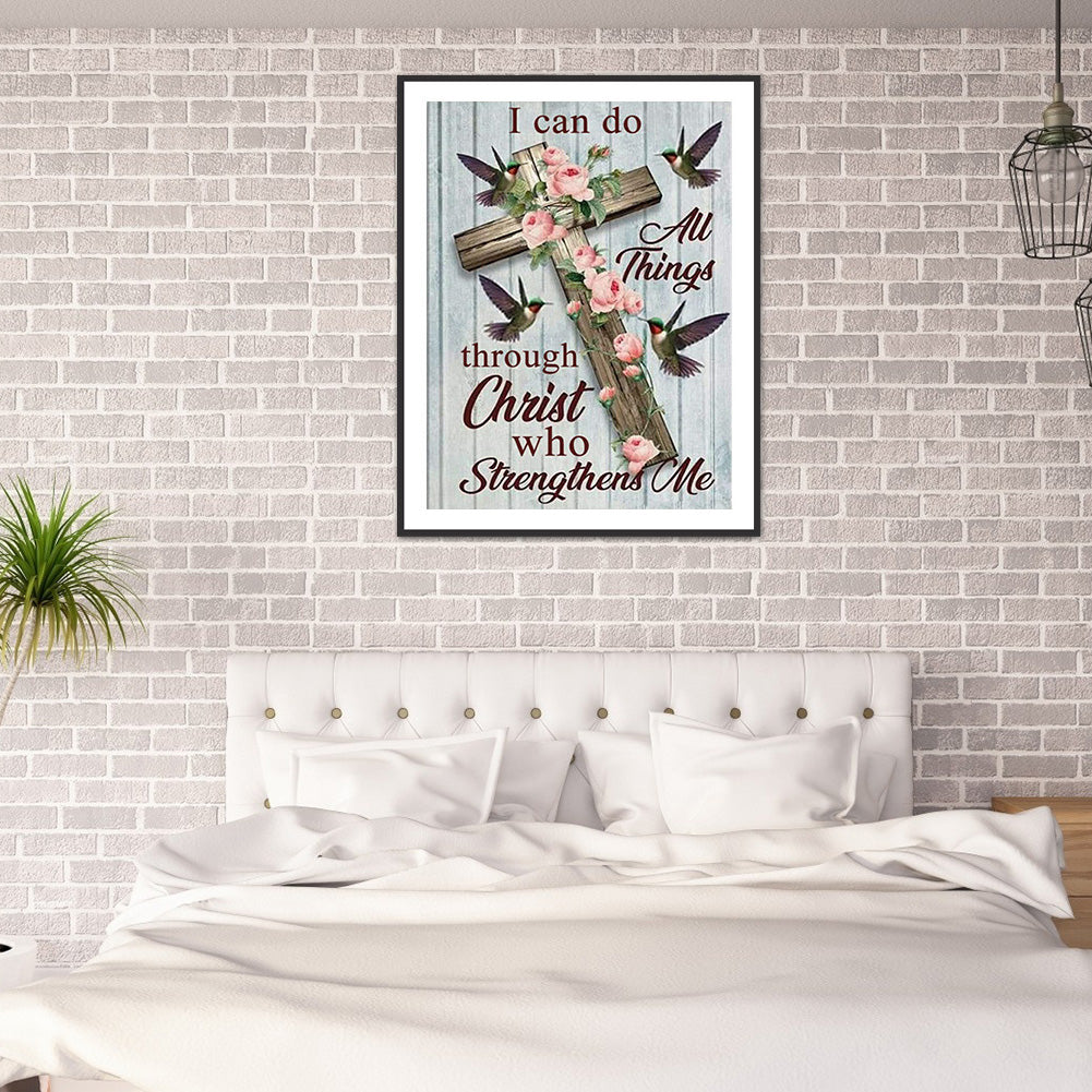 Letters - Full Round Drill Diamond Painting 30*40CM