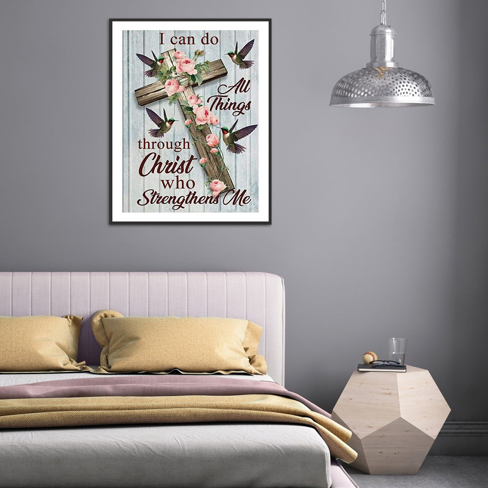 Letters - Full Round Drill Diamond Painting 30*40CM