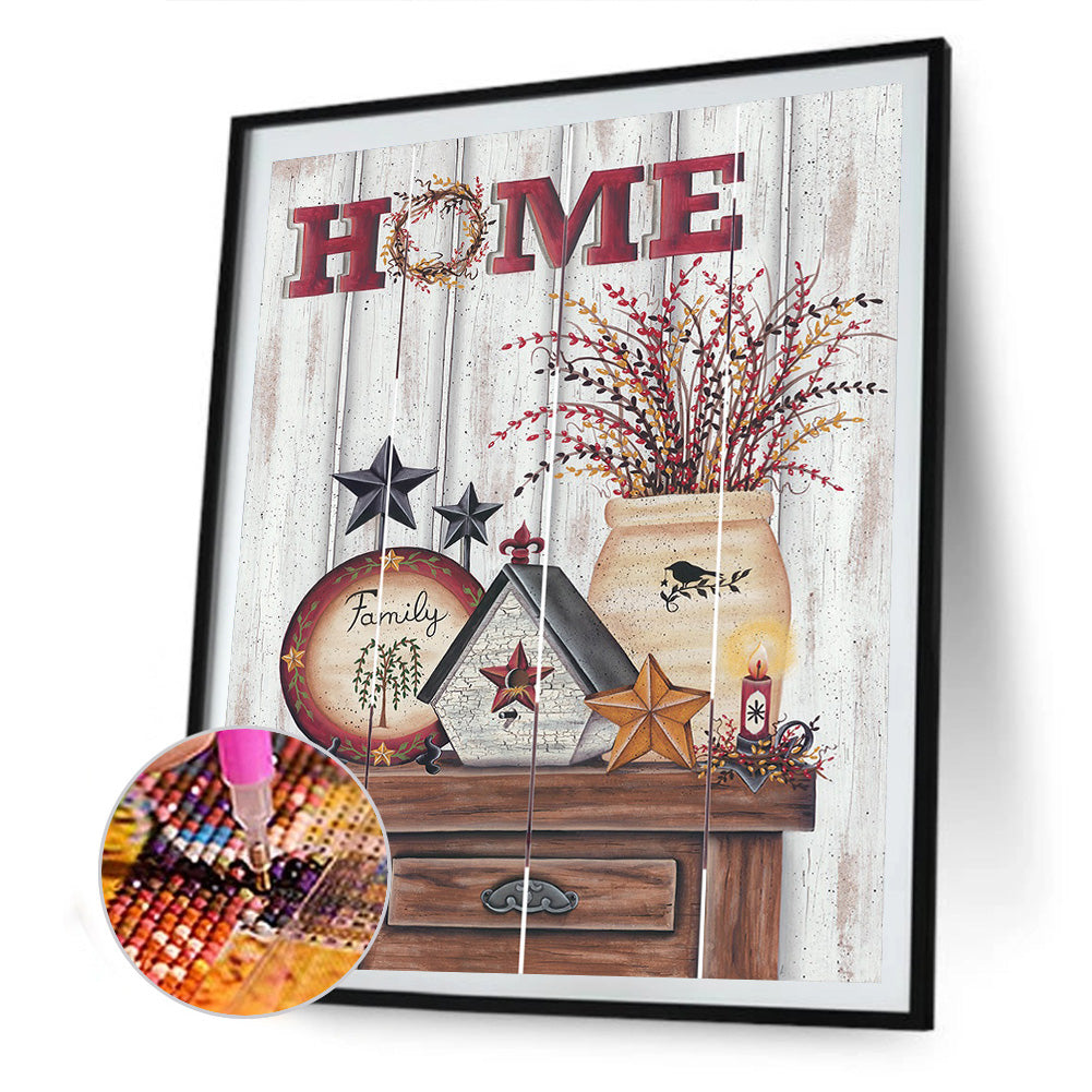 Counter - Full Round Drill Diamond Painting 30*40CM