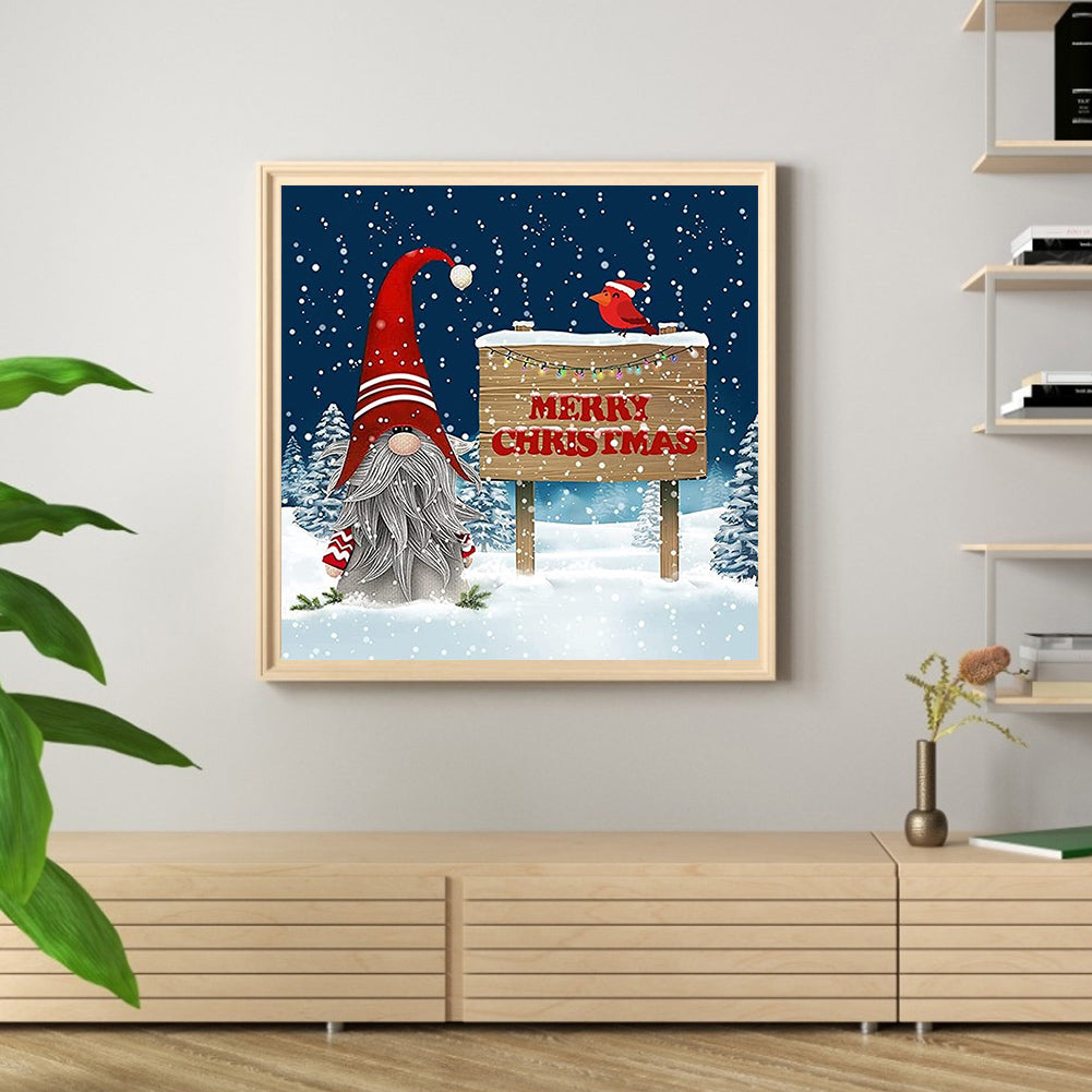 Gnome - Full Round Drill Diamond Painting 30*30CM
