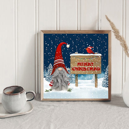 Gnome - Full Round Drill Diamond Painting 30*30CM