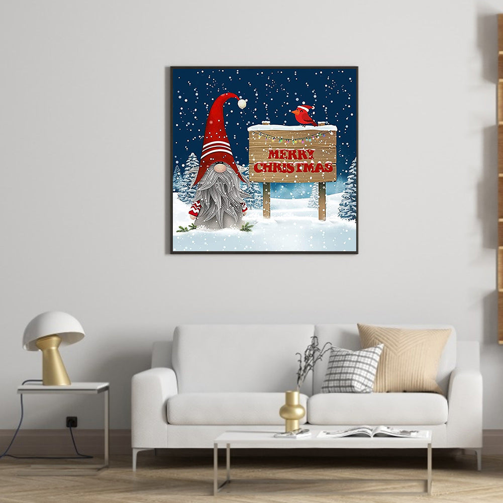 Gnome - Full Round Drill Diamond Painting 30*30CM
