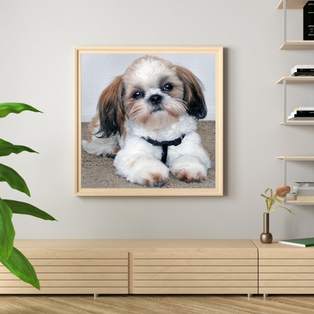 Puppy - Full Square Drill Diamond Painting 50*50CM