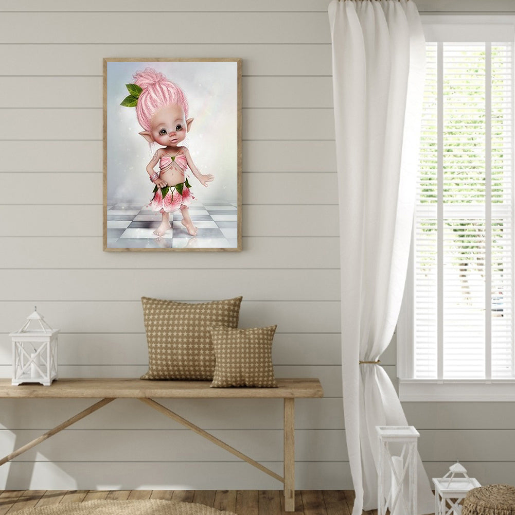 Cartoon Girls - Full Round Drill Diamond Painting 40*50CM