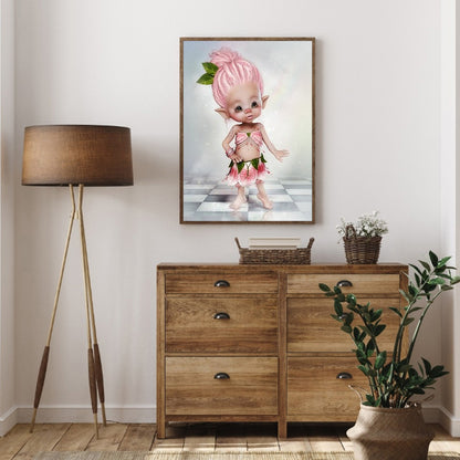 Cartoon Girls - Full Round Drill Diamond Painting 40*50CM