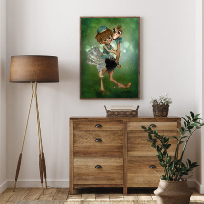 Cartoon Girls - Full Round Drill Diamond Painting 40*50CM