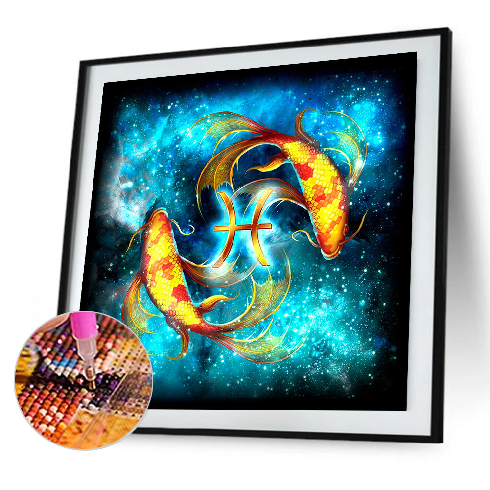 Fantasy Constellation - Full Round Drill Diamond Painting 50*50CM