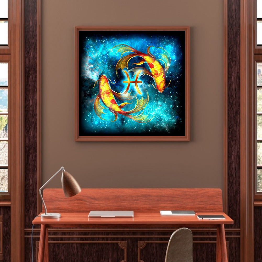 Fantasy Constellation - Full Round Drill Diamond Painting 50*50CM