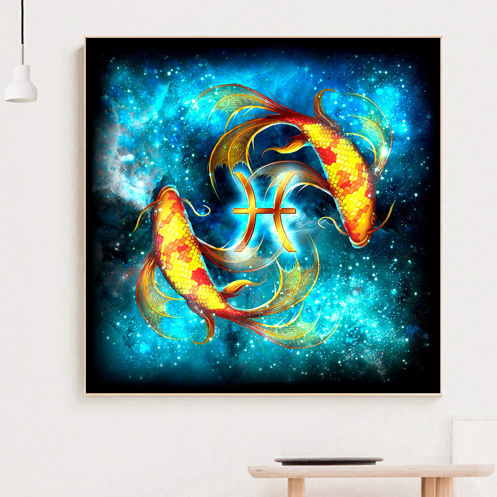 Fantasy Constellation - Full Round Drill Diamond Painting 50*50CM