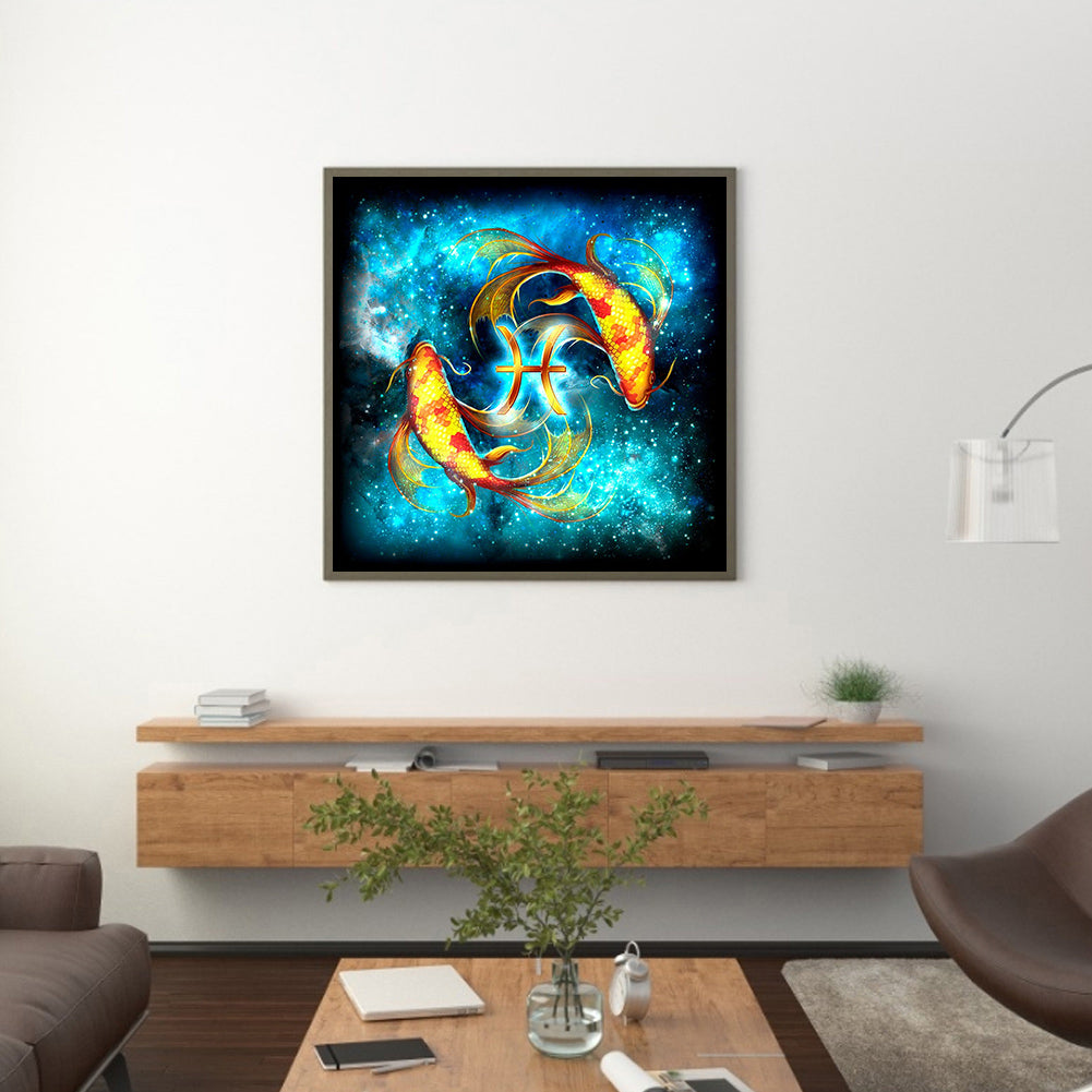 Fantasy Constellation - Full Round Drill Diamond Painting 50*50CM