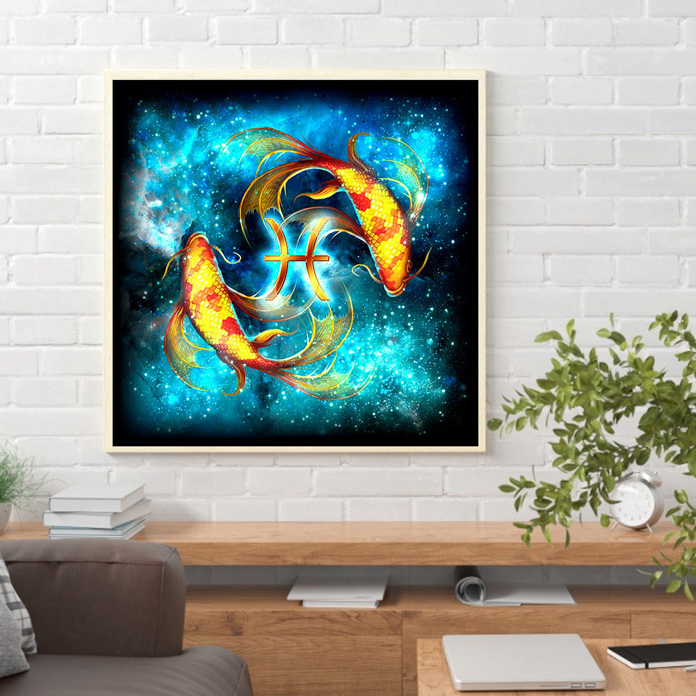 Fantasy Constellation - Full Round Drill Diamond Painting 50*50CM