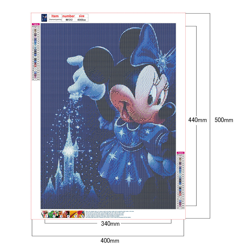 Cartoon Mouse - Full Round Drill Diamond Painting 40*50CM