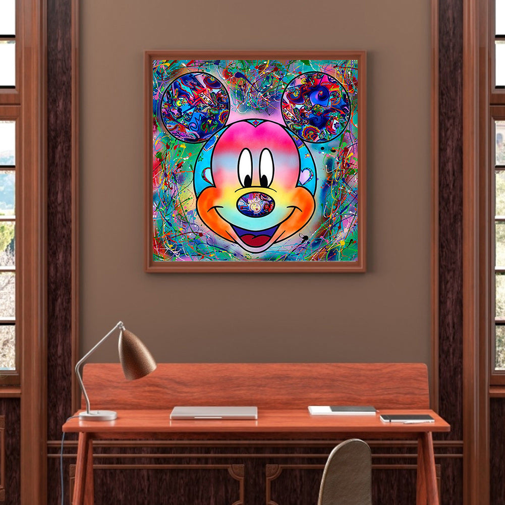 Graffiti Mouse - Full Round Drill Diamond Painting 30*30CM