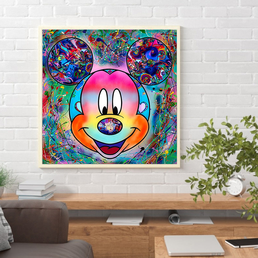 Graffiti Mouse - Full Round Drill Diamond Painting 30*30CM