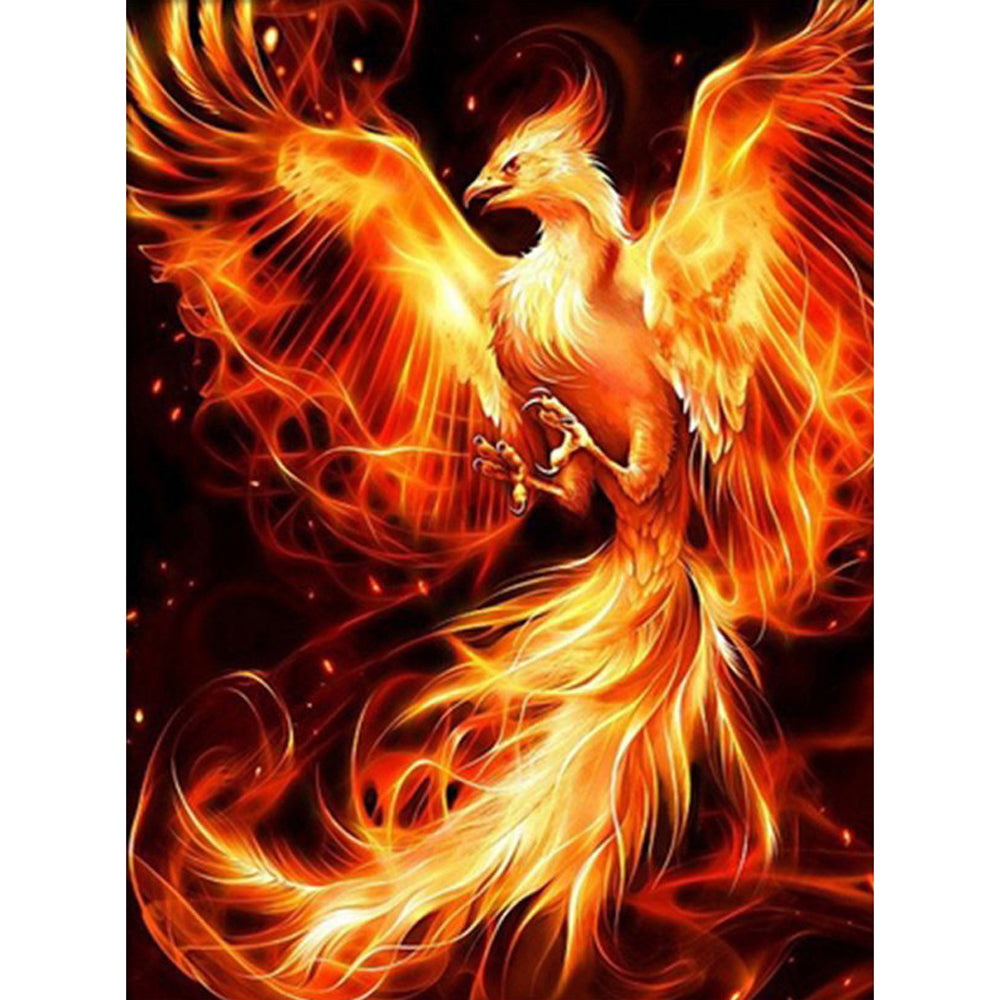 Fire Animal - Full Round Drill Diamond Painting 30*40CM