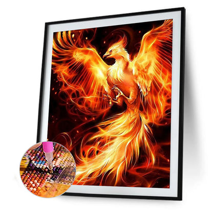 Fire Animal - Full Round Drill Diamond Painting 30*40CM